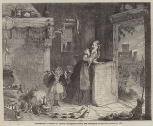 シンデレラ 作： George Cruikshank